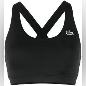 Lacoste Black Sports Bra